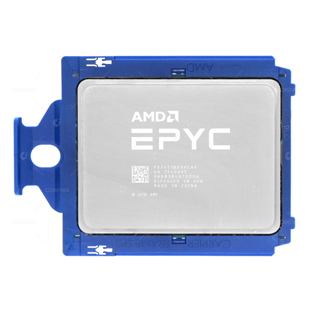 PS7451BDVHCAF AMD EPYC 7451 2.30GHZ 24 CORE 64MB CACHE 180W SOCKET SP3